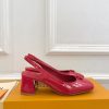 ルイヴィトン 靴 LV スウィング パンプス 5.5cm lv303477 レッド N品 30代 靴 レディース パンプス - 画像 (9)