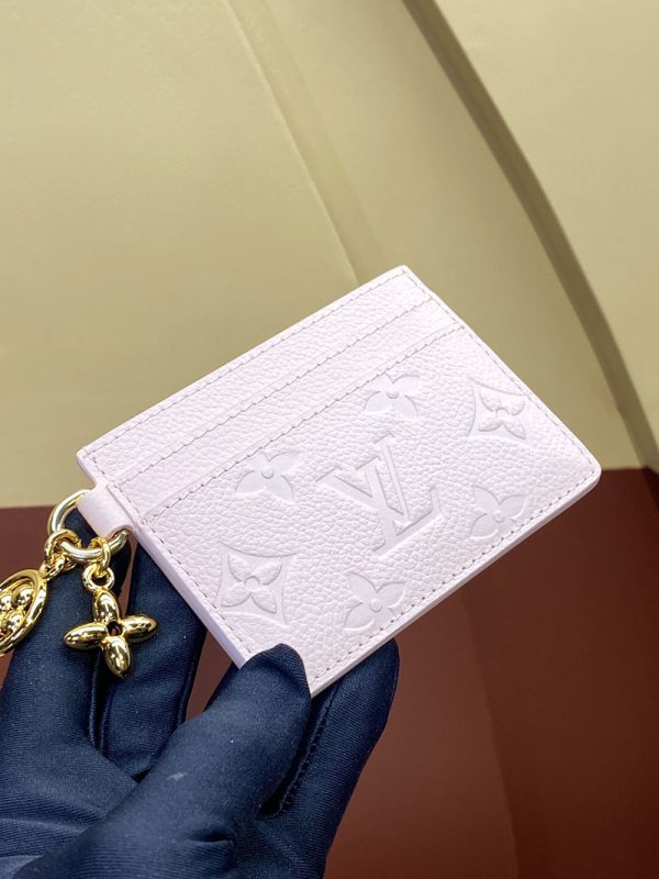 LOUIS VUITTON カードケース アンプラント 財布 ポルト カルト・LV チャーム M83562 ピンクオパール 超N品 - 画像 (7)
