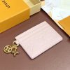 LOUIS VUITTON カードケース アンプラント 財布 ポルト カルト・LV チャーム M83562 ピンクオパール 超N品 - 画像 (5)