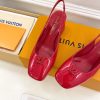 ルイヴィトン 靴 LV スウィング パンプス 5.5cm lv303477 レッド N品 30代 靴 レディース パンプス - 画像 (5)