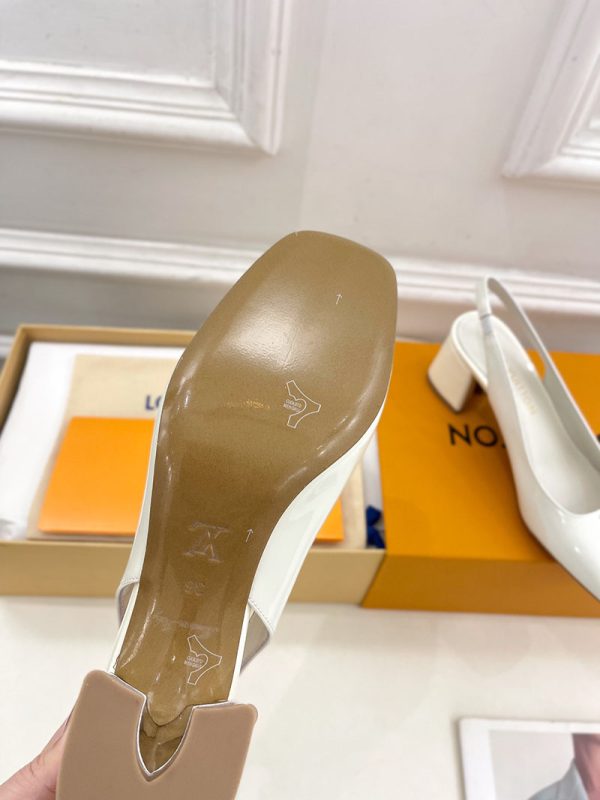 ルイヴィトン 靴 LV スウィング パンプス 5.5cm lv303479 ホワイト N品 30代 靴 レディース パンプス - 画像 (2)