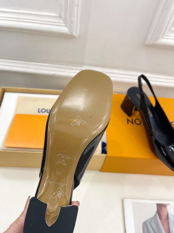 ルイヴィトン 靴 LV スウィング パンプス 5.5cm lv303480 ブラック N品 30代 靴 レディース パンプス - 画像 (2)
