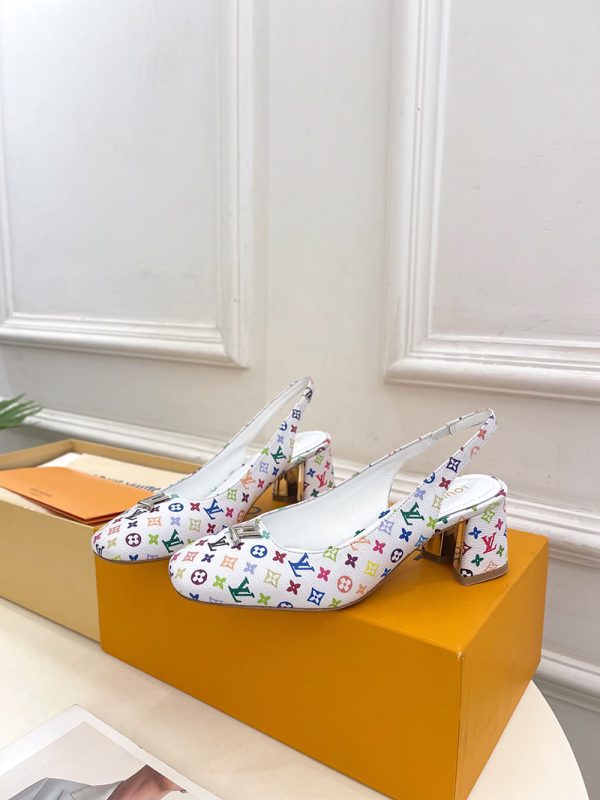 ルイヴィトン 靴 LV スウィング パンプス 5.5cm lv303481 マルチカラー N品 30代 靴 レディース パンプス - 画像 (8)