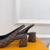 ルイヴィトン 靴 LV スウィング パンプス 5.5cm lv303483 ブラウン N品 パンプス 痛くない 人気 安い - 画像 (4)