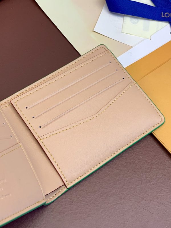 LOUIS VUITTON ダミエ ゴルフ ポルトフォイユ スレンダー N40636 メンズ 二つ折り短財布 超N品 - 画像 (5)
