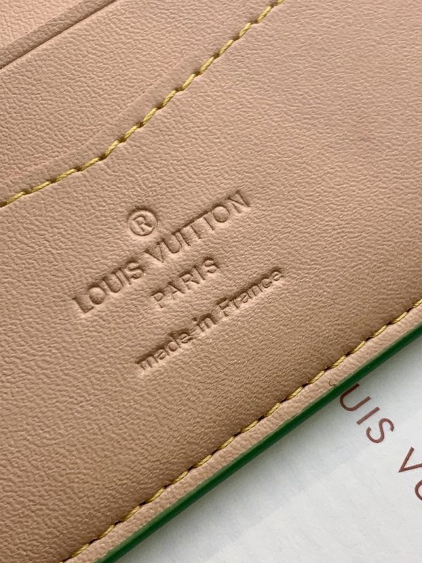 LOUIS VUITTON ダミエ ゴルフ ポルトフォイユ スレンダー N40636 メンズ 二つ折り短財布 超N品 - 画像 (3)