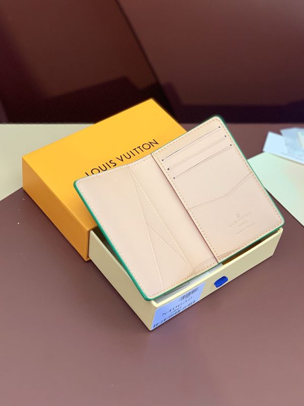 LOUIS VUITTON タイラーザクリエイター ルイヴィトン オーガナイザー・ドゥ ポッシュ ダミエ・ゴルフ グリーン N40632 超N品 - 画像 (8)