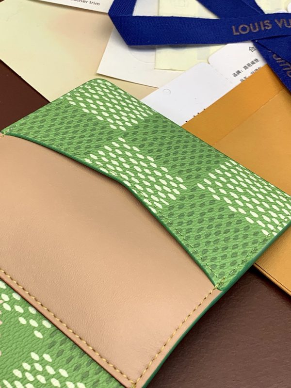 LOUIS VUITTON タイラーザクリエイター ルイヴィトン オーガナイザー・ドゥ ポッシュ ダミエ・ゴルフ グリーン N40632 超N品 - 画像 (3)
