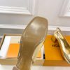 ルイヴィトン 靴 LV スウィング パンプス 5.5cm lv303486 ゴールド N品 パンプス 痛くない 人気 安い - 画像 (2)
