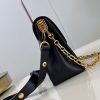 LOUIS VUITTON ドーフィーヌ･ソフト MM M25209 ブラック カーフレザー 超N品 - 画像 (8)