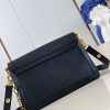 LOUIS VUITTON ドーフィーヌ･ソフト MM M25209 ブラック カーフレザー 超N品 - 画像 (6)