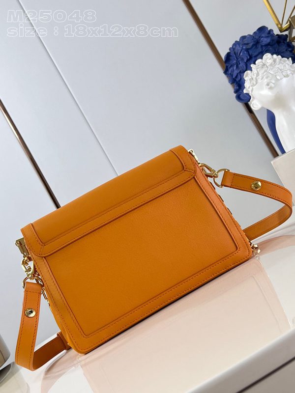 LOUIS VUITTON ドーフィーヌ･ソフト MM M11476 コニャック カーフレザー 超N品 - 画像 (7)