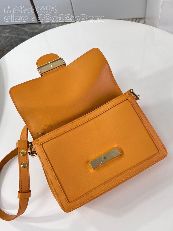 LOUIS VUITTON ドーフィーヌ･ソフト MM M11476 コニャック カーフレザー 超N品 - 画像 (5)