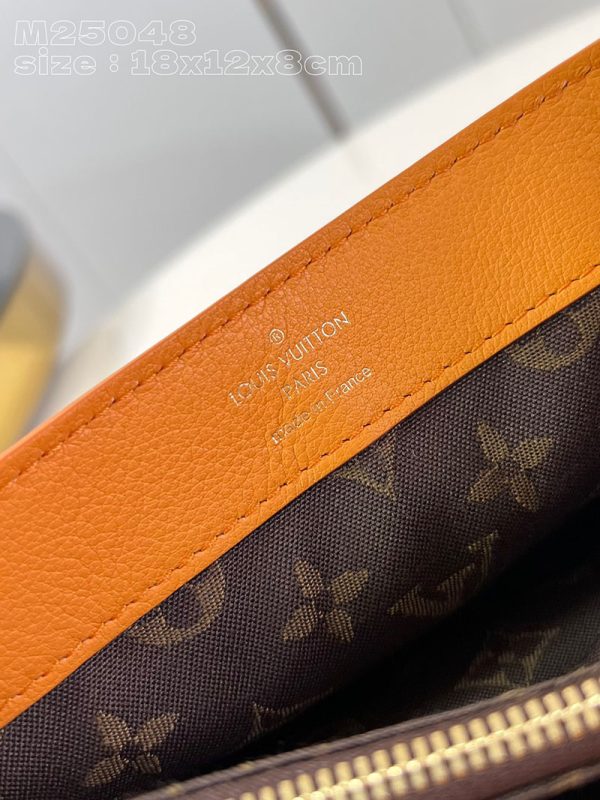 LOUIS VUITTON ドーフィーヌ･ソフト MM M11476 コニャック カーフレザー 超N品 - 画像 (3)