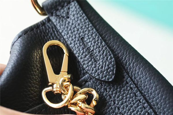 LOUIS VUITTON ショルダーバッグ ロック&ウォーク ロックミー M24006 グレインカーフレザー ノワール ブラック 超N品 - 画像 (3)