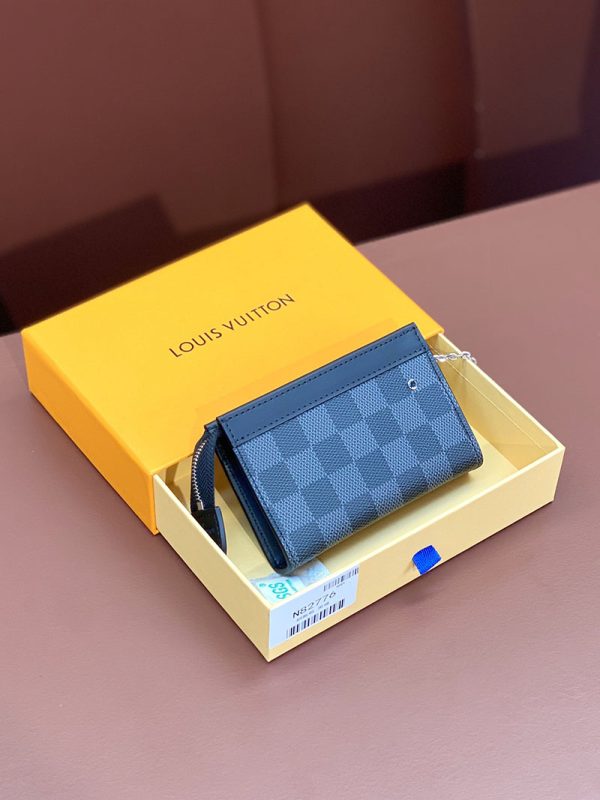 LOUIS VUITTON ダミエ･グラフィット ポシェットクレ ヴォワヤージュ lv301495 超N品 ルイヴィトン カードケース 財布代わり - 画像 (9)