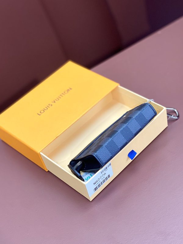 LOUIS VUITTON ダミエ･グラフィット ポシェットクレ ヴォワヤージュ lv301495 超N品 ルイヴィトン カードケース 財布代わり - 画像 (8)