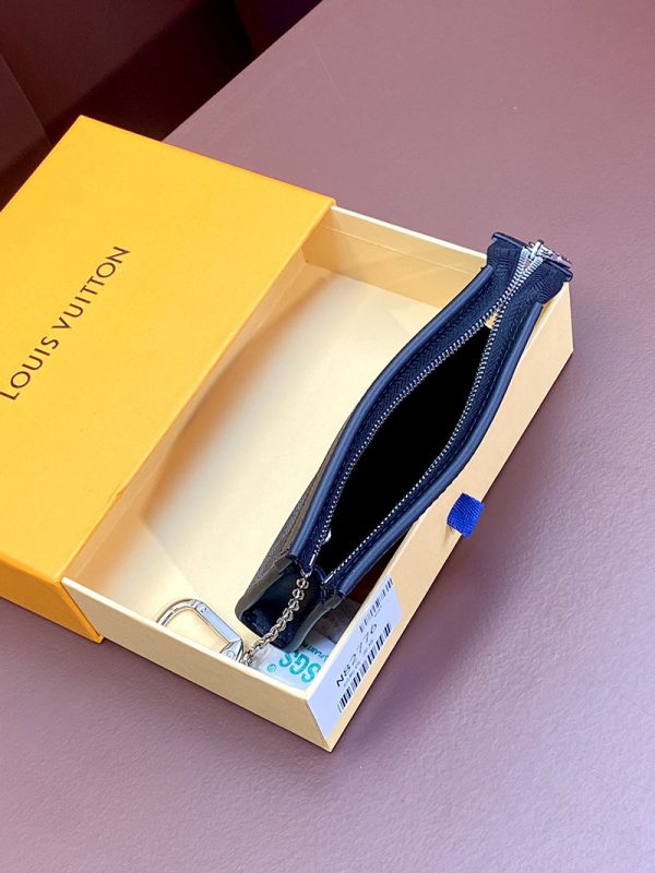 LOUIS VUITTON ダミエ･グラフィット ポシェットクレ ヴォワヤージュ lv301495 超N品 ルイヴィトン カードケース 財布代わり - 画像 (7)