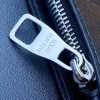 LOUIS VUITTON 二つ折り長財布 メンズ LOUIS VUITTON Wallet ブラック シルバー M83190 超N品 - 画像 (2)