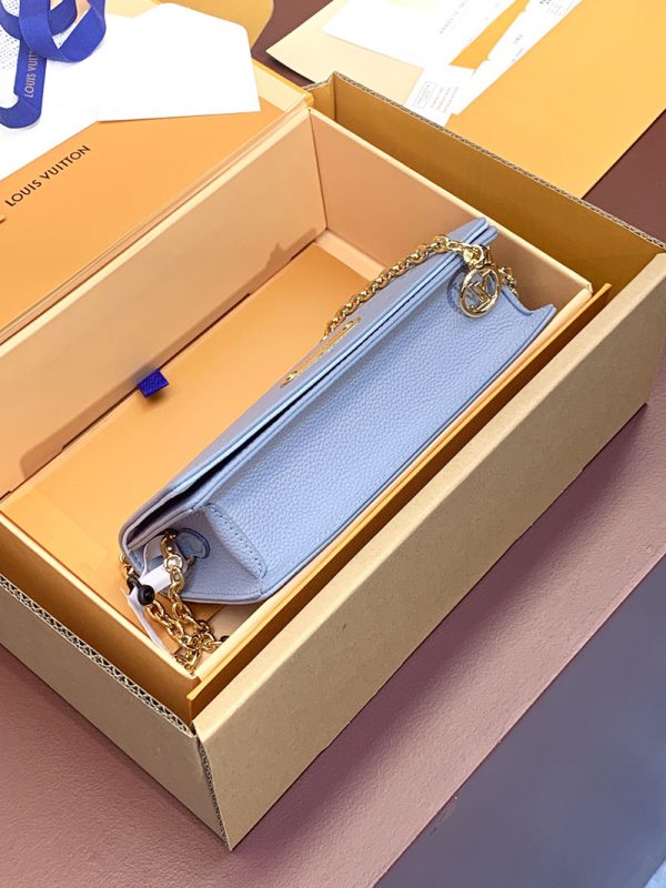 LOUIS VUITTON ウォレット オン チェーン･リリー M83233 ブルーアワー 超N品 ルイヴィトン ウォレットバッグ - 画像 (7)