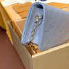 LOUIS VUITTON ウォレット オン チェーン･リリー M83233 ブルーアワー 超N品 ルイヴィトン ウォレットバッグ - 画像 (4)