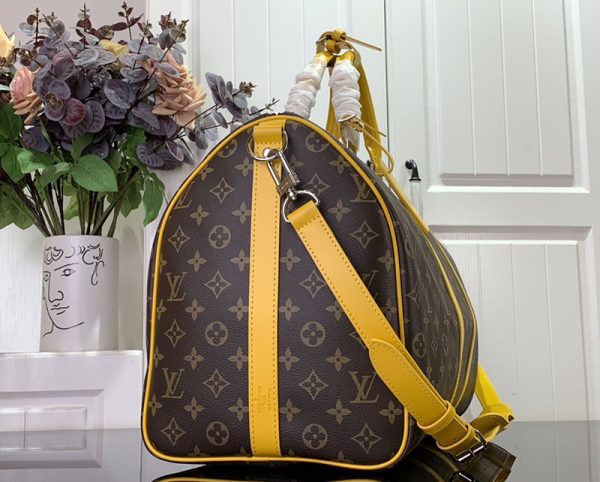 LOUIS VUITTON M46771 キーポル･バンドリエール 50 ルイ･ヴィトン カラーマニア ジョーヌマット 超N品 - 画像 (9)
