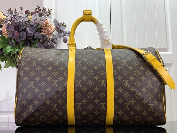 LOUIS VUITTON M46771 キーポル･バンドリエール 50 ルイ･ヴィトン カラーマニア ジョーヌマット 超N品 - 画像 (8)