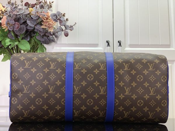 LOUIS VUITTON M46772 キーポル･バンドリエール 50 ルイ･ヴィトン カラーマニア ブルー 超N品 - 画像 (7)
