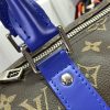 LOUIS VUITTON M46772 キーポル･バンドリエール 50 ルイ･ヴィトン カラーマニア ブルー 超N品 - 画像 (4)