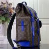LOUIS VUITTON M46813 クリストファー MM バックパック ルイヴィトン リュック ブルー 超N品 - 画像 (9)