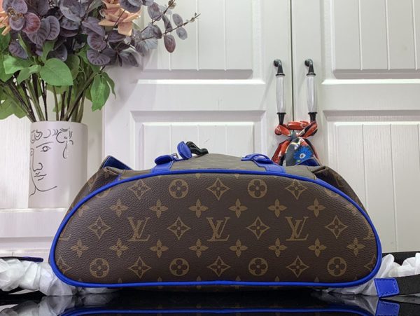 LOUIS VUITTON M46813 クリストファー MM バックパック ルイヴィトン リュック ブルー 超N品 - 画像 (7)