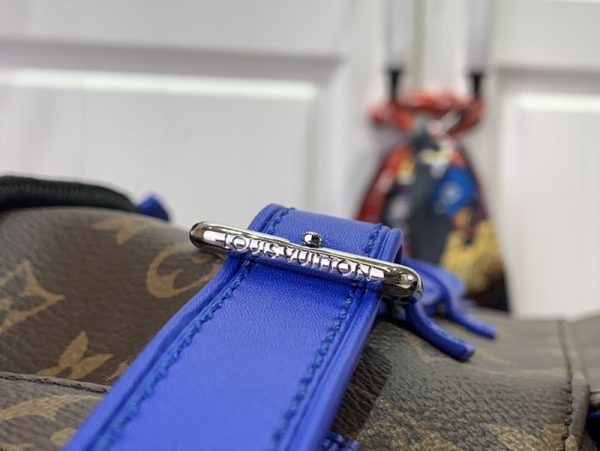 LOUIS VUITTON M46813 クリストファー MM バックパック ルイヴィトン リュック ブルー 超N品 - 画像 (2)
