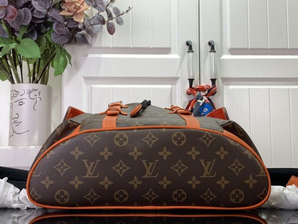 LOUIS VUITTON M46814 クリストファー MM バックパック ルイヴィトン リュック ボルケーノオレンジ 超N品 - 画像 (7)