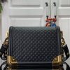 LOUIS VUITTON ドーフィーヌ M22597 カーフレザー ブラック 超N品 ルイヴィトンショルダーバッグ新作 - 画像 (8)