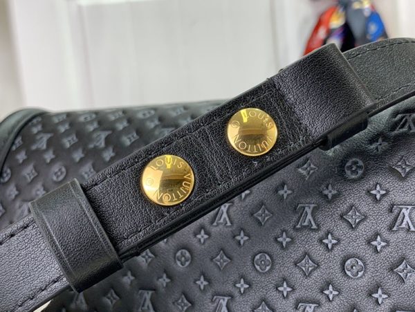 LOUIS VUITTON ドーフィーヌ M22597 カーフレザー ブラック 超N品 ルイヴィトンショルダーバッグ新作 - 画像 (4)