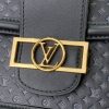LOUIS VUITTON レア ドーフィーヌ MM M22276 カーフレザー ブラック 超N品 ルイヴィトンショルダーバッグ新作 - 画像 (6)
