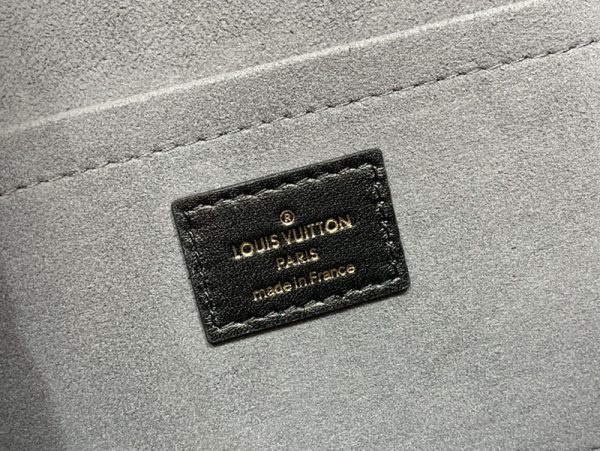 LOUIS VUITTON レア ドーフィーヌ MM M22276 カーフレザー ブラック 超N品 ルイヴィトンショルダーバッグ新作 - 画像 (3)