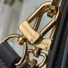 LOUIS VUITTON レア ドーフィーヌ MM M22276 カーフレザー ブラック 超N品 ルイヴィトンショルダーバッグ新作 - 画像 (2)