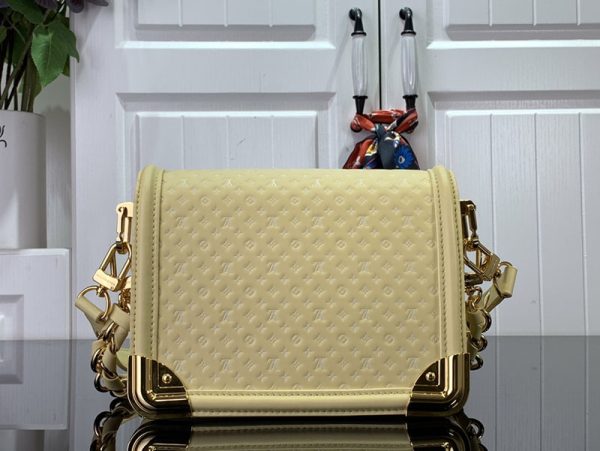 LOUIS VUITTON ドーフィーヌ lv301510 カーフレザー イエロー 超N品 ルイヴィトン人気バッグ - 画像 (8)