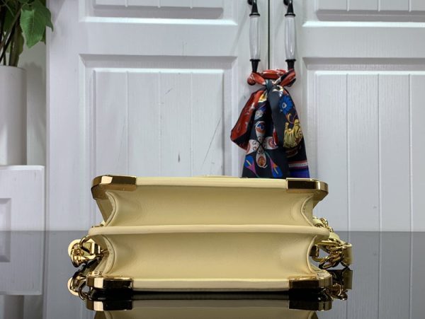 LOUIS VUITTON ドーフィーヌ lv301510 カーフレザー イエロー 超N品 ルイヴィトン人気バッグ - 画像 (7)
