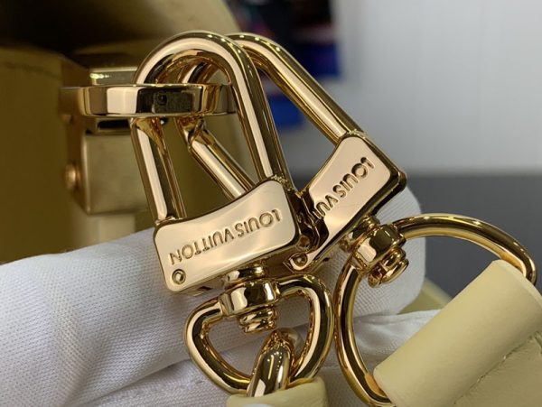 LOUIS VUITTON ドーフィーヌ lv301510 カーフレザー イエロー 超N品 ルイヴィトン人気バッグ - 画像 (6)