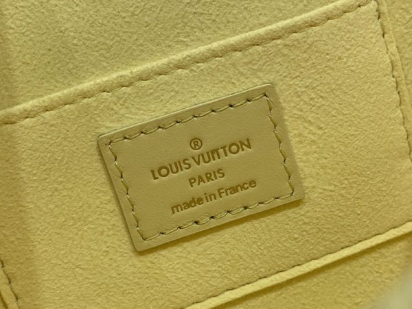 LOUIS VUITTON ドーフィーヌ lv301510 カーフレザー イエロー 超N品 ルイヴィトン人気バッグ - 画像 (4)