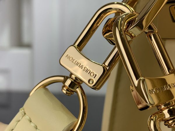 LOUIS VUITTON ドーフィーヌ MM M22276 カーフレザー イエロー 超N品 ルイヴィトン ショルダーバッグ 人気 - 画像 (5)