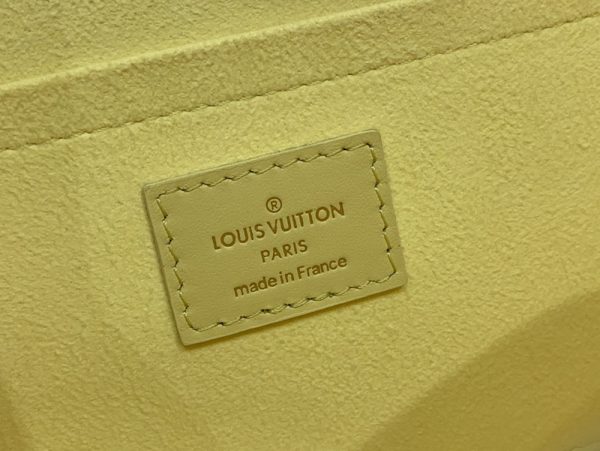 LOUIS VUITTON ドーフィーヌ MM M22276 カーフレザー イエロー 超N品 ルイヴィトン ショルダーバッグ 人気 - 画像 (2)