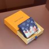 LOUIS VUITTON M82827　ポルトフォイユ・ミュルティプル　モノグラム・ブリーチ　インクブルー　2つ折り財布　小銭入れなし　メンズ 超N品 - 画像 (9)