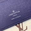 LOUIS VUITTON M82827　ポルトフォイユ・ミュルティプル　モノグラム・ブリーチ　インクブルー　2つ折り財布　小銭入れなし　メンズ 超N品 - 画像 (5)