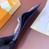 LOUIS VUITTON M82827　ポルトフォイユ・ミュルティプル　モノグラム・ブリーチ　インクブルー　2つ折り財布　小銭入れなし　メンズ 超N品 - 画像 (4)