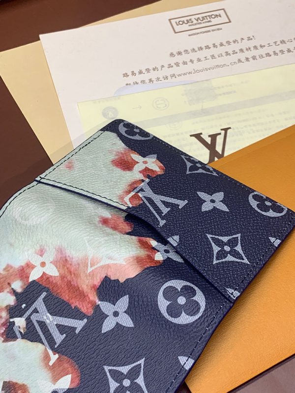 LOUIS VUITTON モノグラム ブリーチ オーガナイザー ドゥポッシュ カードケース 二つ折り 名刺入れ M82828 メンズ エクリプス 超N品 - 画像 (4)