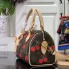 LOUIS VUITTON ハンドバッグ モノグラム・チェリー LV × TM スピーディ・バンドリエール M13094 草間彌生 超N品 - 画像 (9)