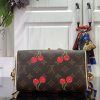 LOUIS VUITTON ハンドバッグ モノグラム・チェリー LV × TM スピーディ・バンドリエール M13094 草間彌生 超N品 - 画像 (7)